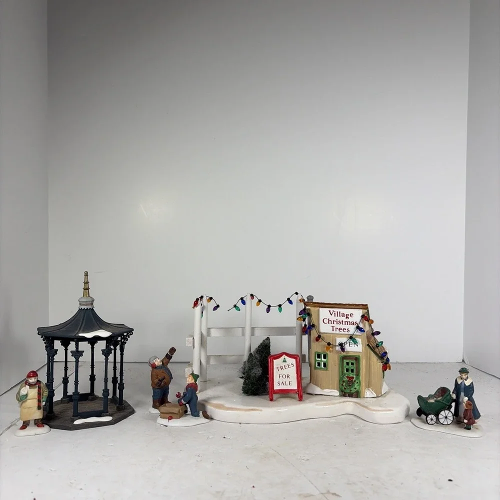 Vintage Department 56 Christmas Village People & Accessories‎ of 6 - C